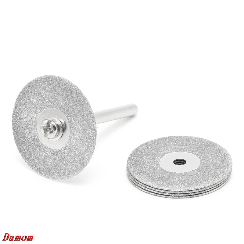 OOTDTY 5 шт./компл. Dremel аксессуары Алмазный шлифовальный круг пила круглый нож с диском Dremel роторный инструмент алмазные диски