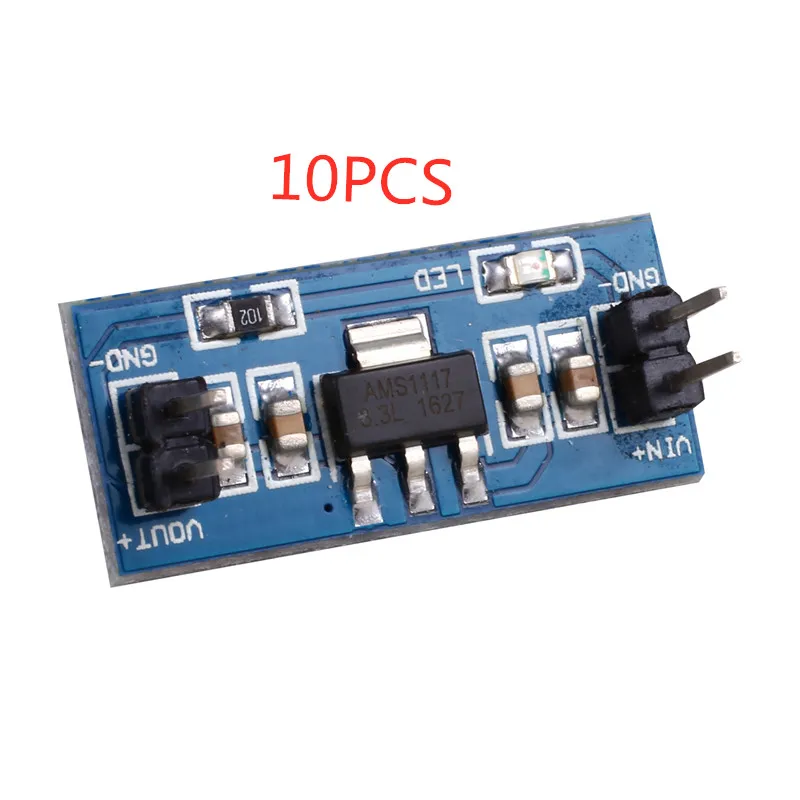 

Новый 10 шт. AMS1117-3.3V 3,3 В силовой модуль AMS1117-3.3V силовой модуль 1117-3,3 1117