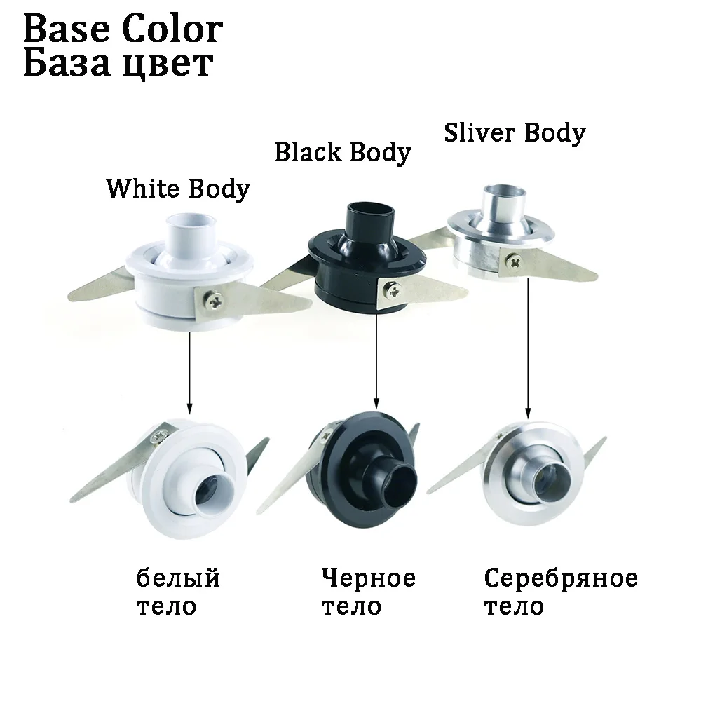 Мини Светильник направленного света 3 Вт 5 шт. регулируемый угол|mini downlight|downlight