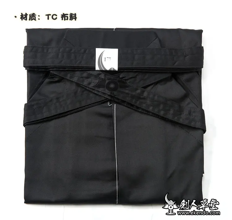 IKENDO.NET-HM011-BASIC T/C HAKAMA-75% полиэстер 25% хлопок все размеры японская kendo форма дно Кендо Хакама kendo обучение