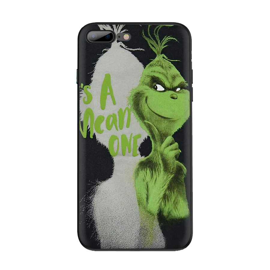 B9 Зеленый Grinch клубный чехол для мобильного телефона TPU для iPhone 6 6s 7 8 Plus iPhone 11 Pro X XR XS Max XR SE 5 5S SE Защита Крышки - Цвет: B9