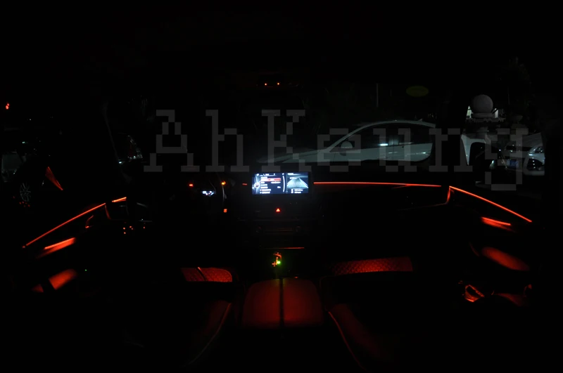 For Ferrari Pinin Car Interior Ambient Light Panel illumination Inside Cool Tuning Strip Refit Optic Fiber Band | Автомобили и
