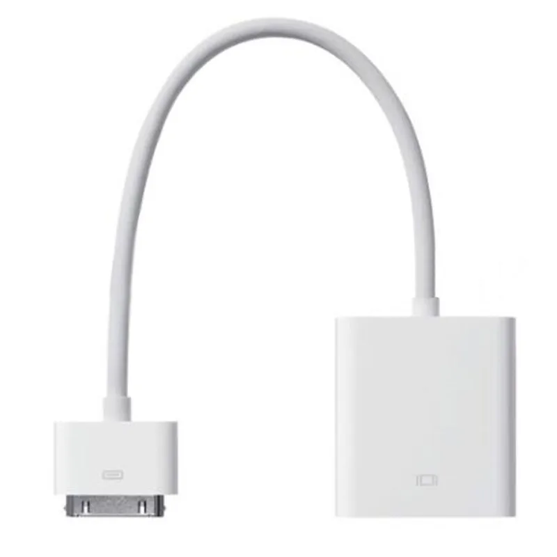 30Pin док-станция для VGA видео конвертер адаптер кабель iPad 1 2 3 30-контактный |