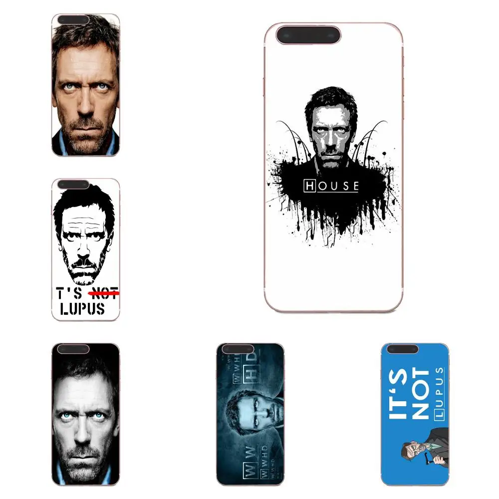 Dr Gregory House Hugh Laurie тонкая кожа для Galaxy Alpha Core Note 2 3 4 S2 A10 A20 A20E A30 A40 A50 A60 A70 M10 M20
