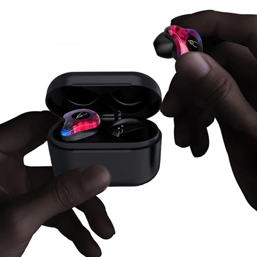 Беспроводные Bluetooth наушники 2 шт./лот Sabbat X12 Pro TWS Twins 3D стерео звук невидимые BT5.0