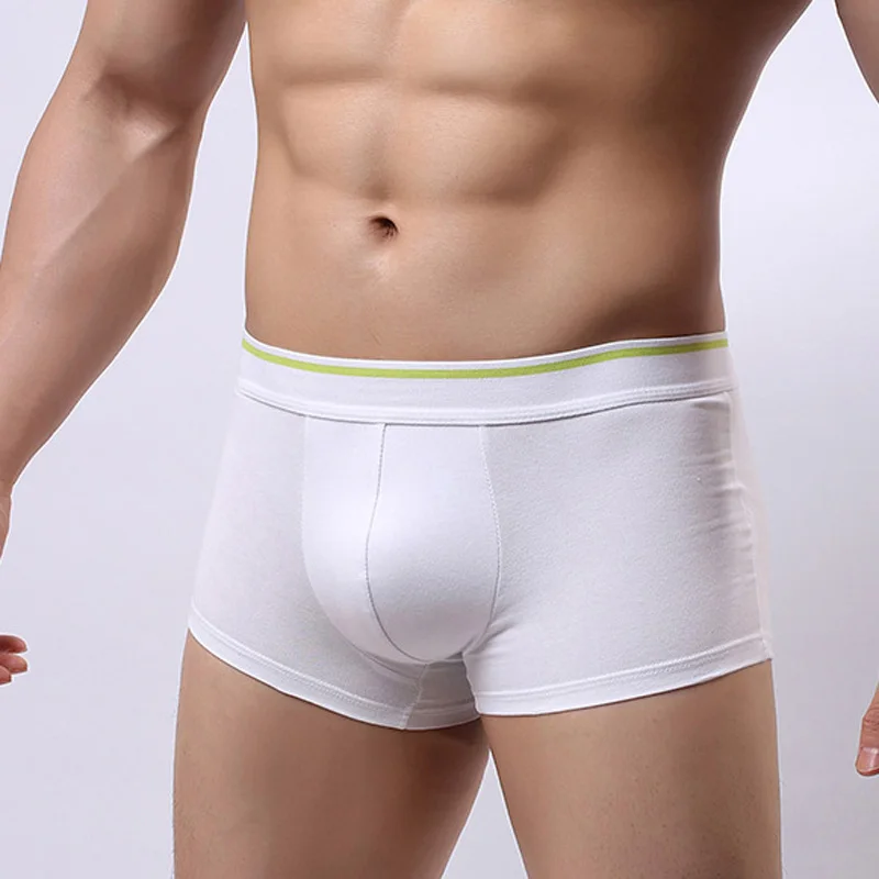 La MaxPa мужское нижнее белье боксеры хлопковые мужские мягкие трусы Masculina Cueca