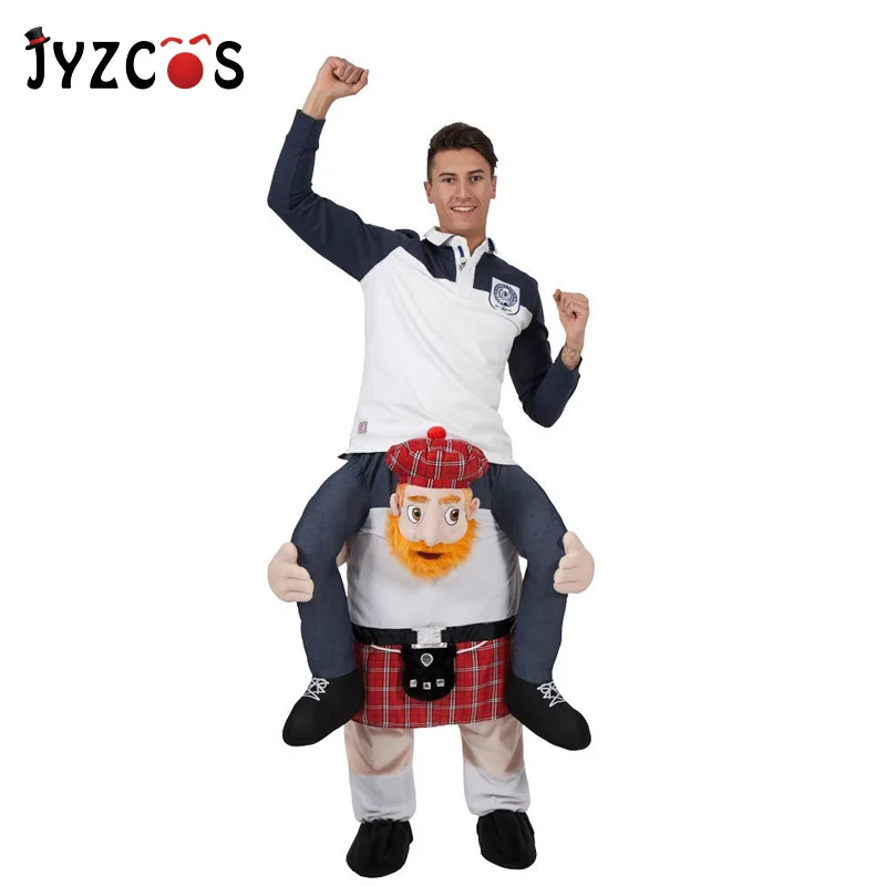 JYZCOS костюм для взрослых катания на шотландском костюме платье мне карнавальный