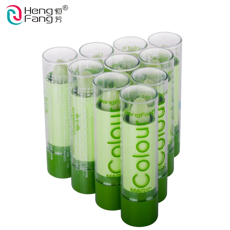 3 шт./лот Магия фруктовый запах переменчивый цвет бальзам для губ водостойкая