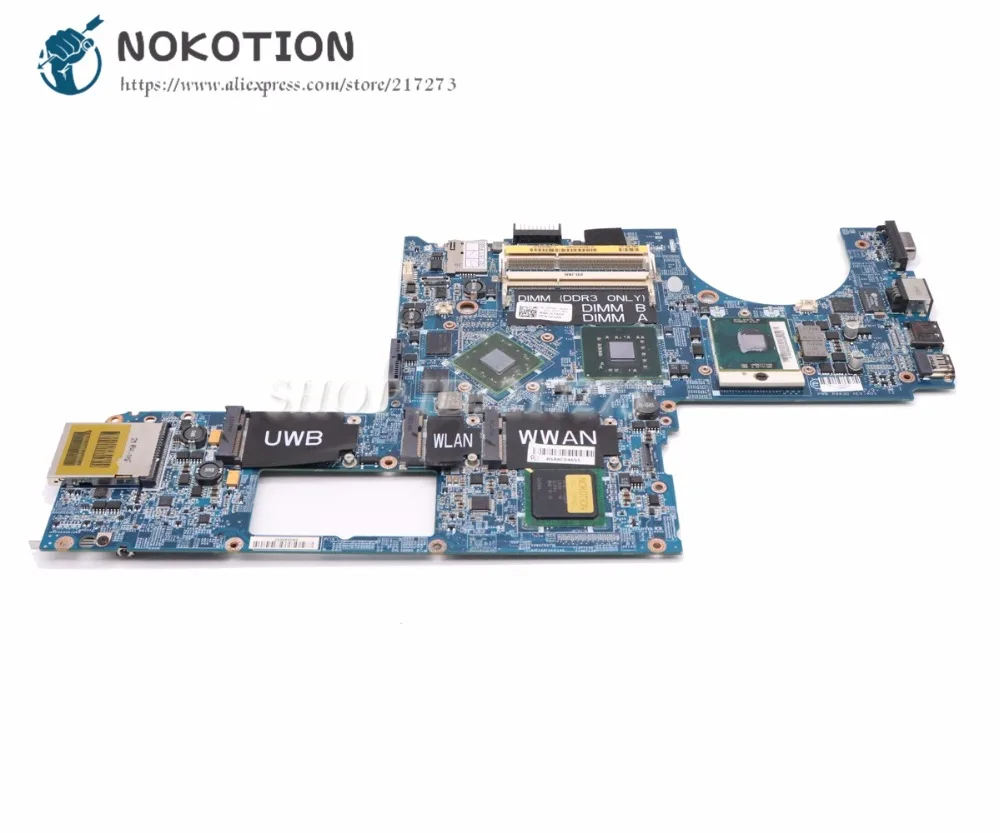 NOKOTION материнская плата для ноутбука Dell Studio XPS 1640 PP35L DA0RM2MBAH0 CN 0P743D основная HD3670 DDR3