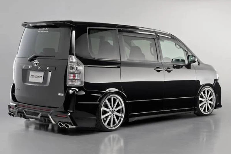 Для Toyota NOAH VOXY Спойлер ABS Материал заднее крыло автомобиля праймер цвет задний
