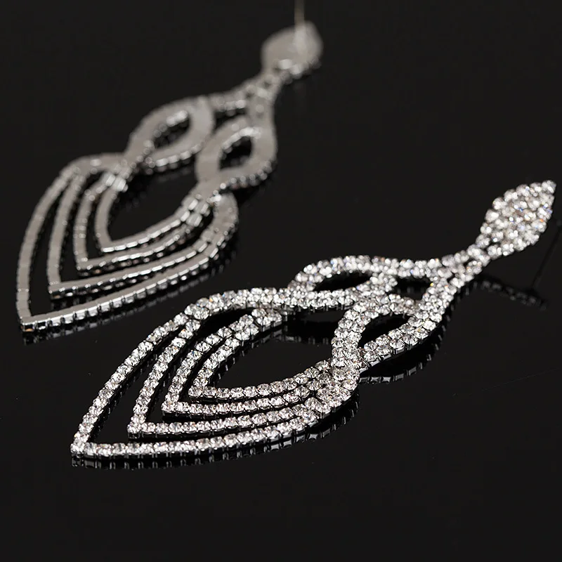 Женские серьги с австрийским кристаллом YFJEWE модные свадебные аксессуары