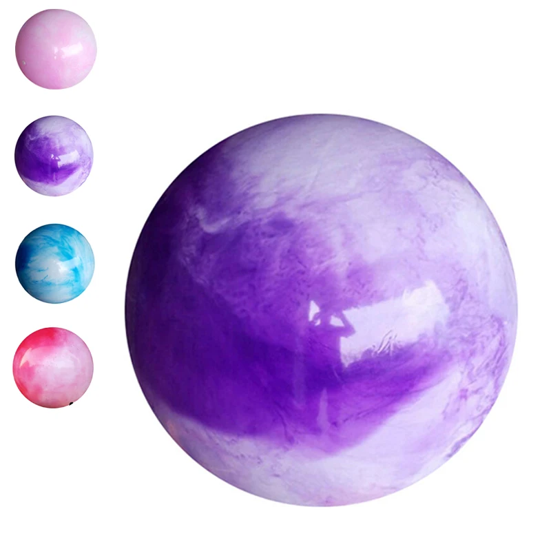 55 см/65 см/75 см цветные облака мяч для йоги PVC Fitball высококачественный пилатес