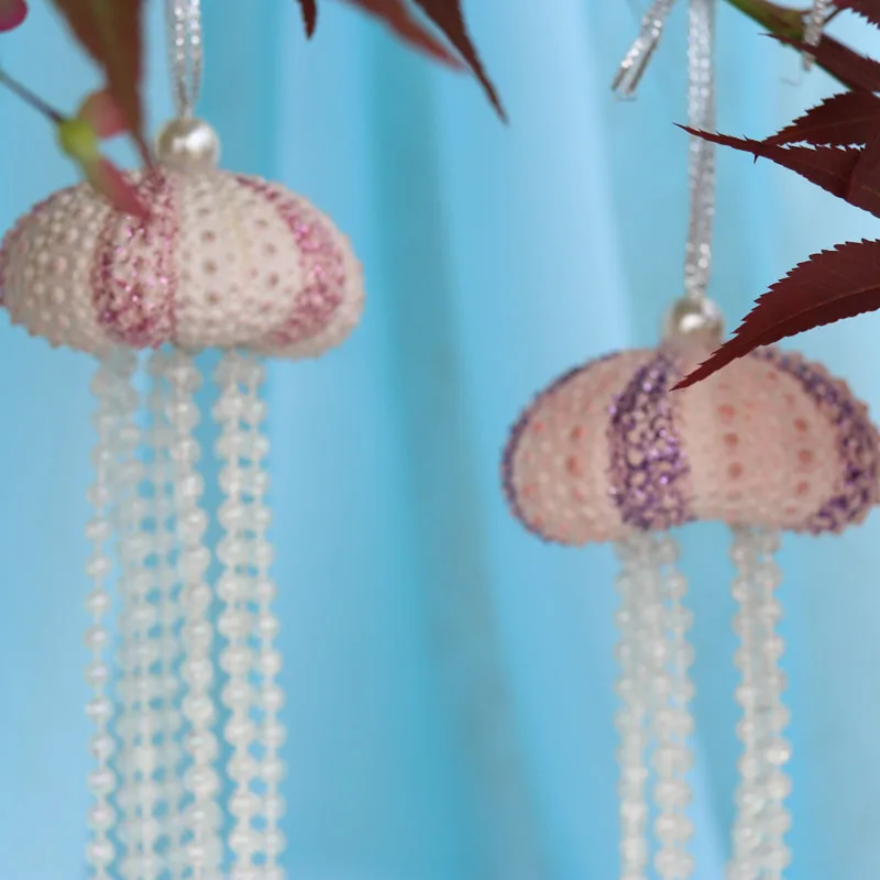 Бесплатная доставка (6 шт./лот) рождественская подвеска в виде розового морского