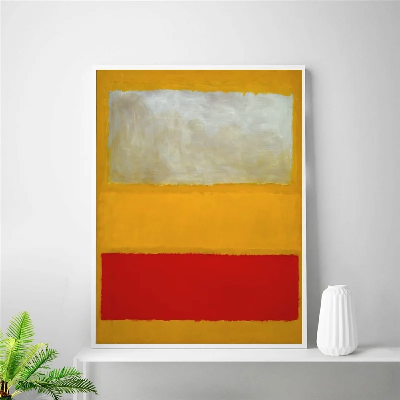 Художественный постер Mark Rothko психоделическая масляная живопись Классическая