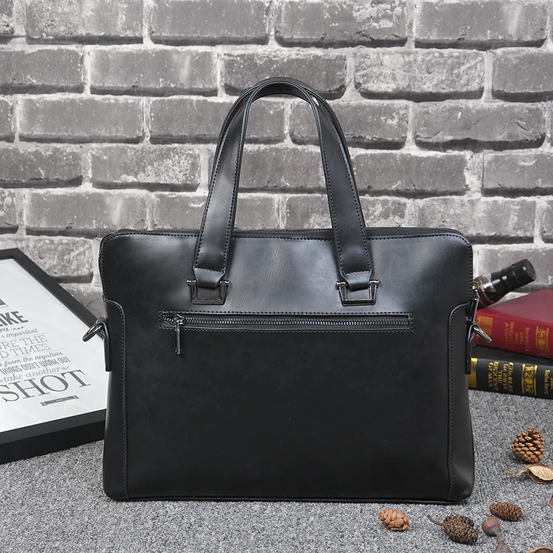 2017 Оригинальный Дизайн Портфель Новый мужская Сумка Сечение Кожаная Ретро Пакет