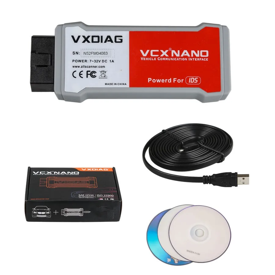 VXDIAG VCX NANO VCM 2 для d Mazd в 1 с идентификаторы V109|vxdiag vcx nano|vcx nanovxdiag |