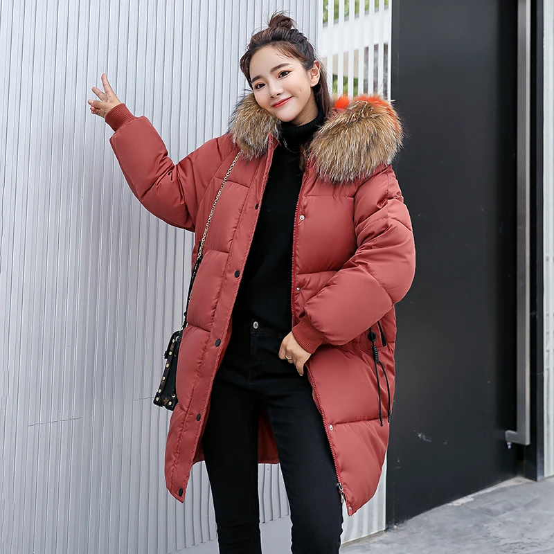KUYOMENS High Quality Winter Jacket Women Coat Warm Long Parkas Hooded Down Slim Outerwear Female | Женская одежда