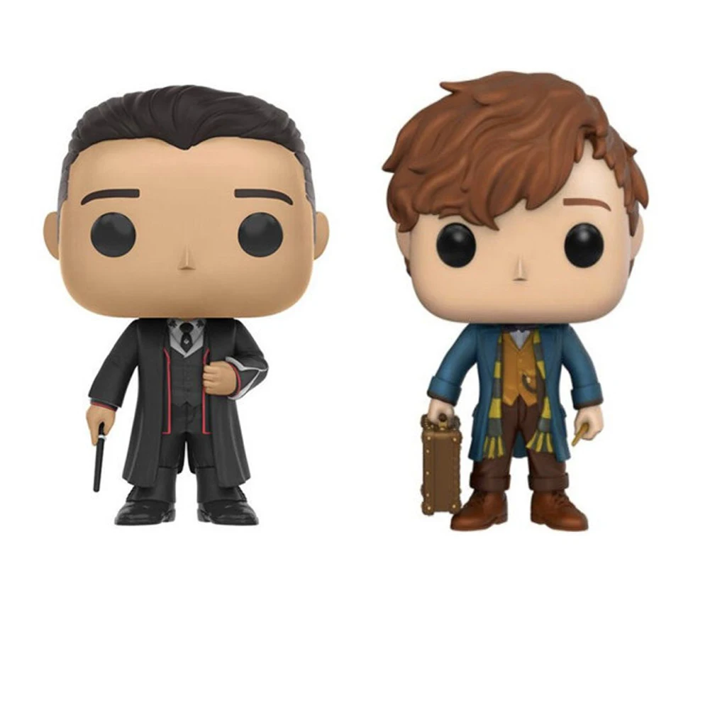 С фантастическими животными и где их найти 10 см NEWT SCAMANDER & PERCIVAL GRAVES модель игрушки
