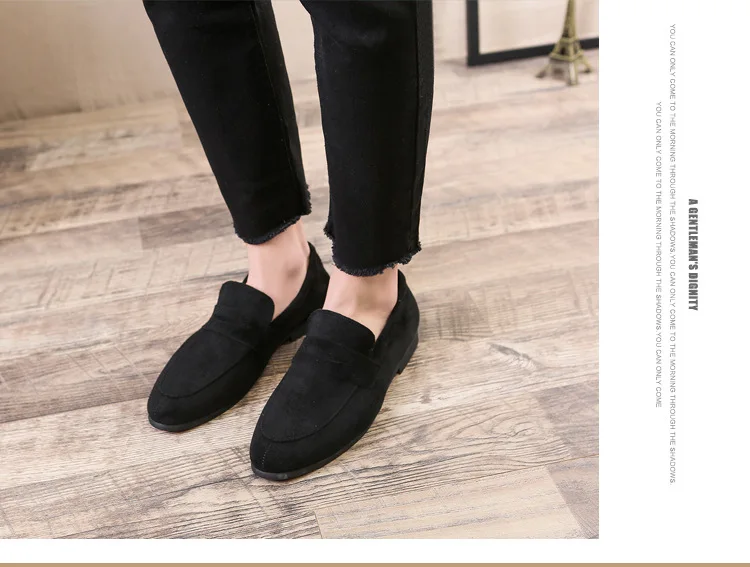 Новинка; Мужская обувь без шнуровки; классические замшевые лоферы для мужчин; Летняя обувь; дышащая Повседневная дышащая мужская обувь на плоской подошве; Delocrd