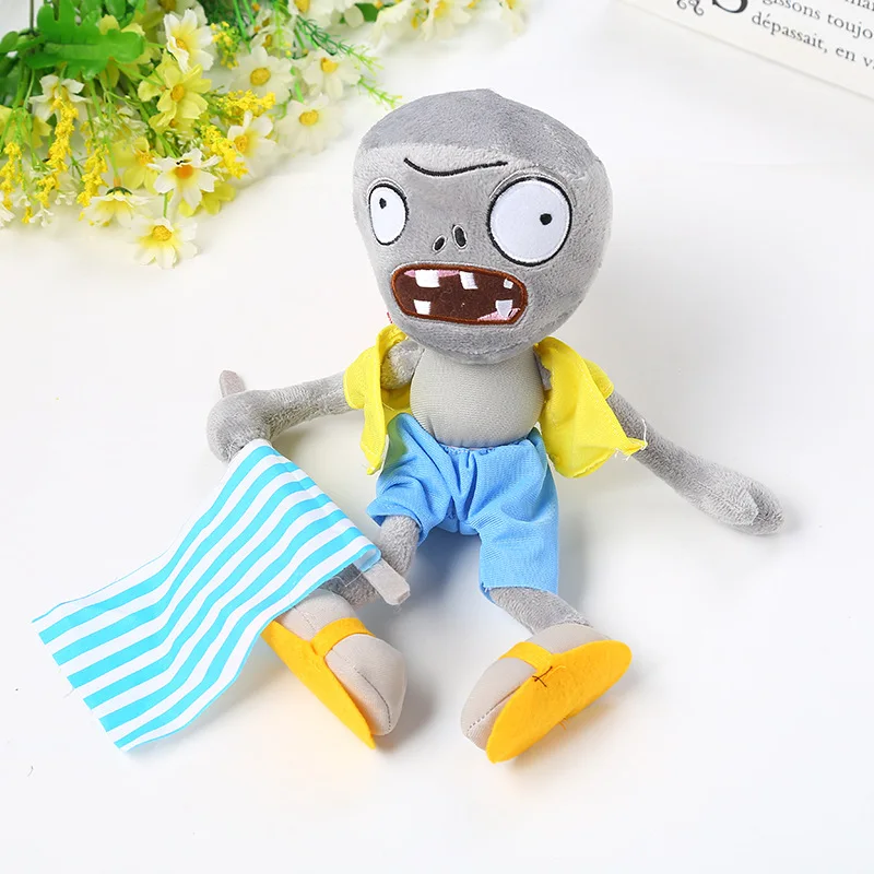 14 1pcs22 стили Растения против Зомби Плюшевые игрушки Растения PVZ Gargantuar шапки пират утка плюшевый Зомби детские игрушки для детей Подарки вечерние игрушки - Цвет: 14