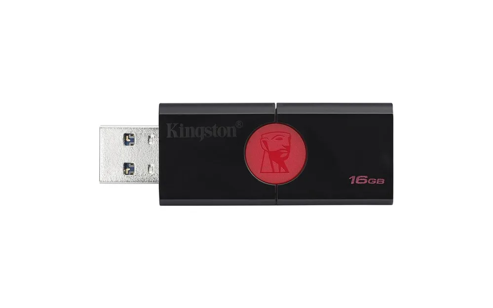 Kingston technology 16 GB USB Flash Driver DataTraveler 106 3 0 (3 1 Gen 1) разъем usb type A горка черный красный|USB