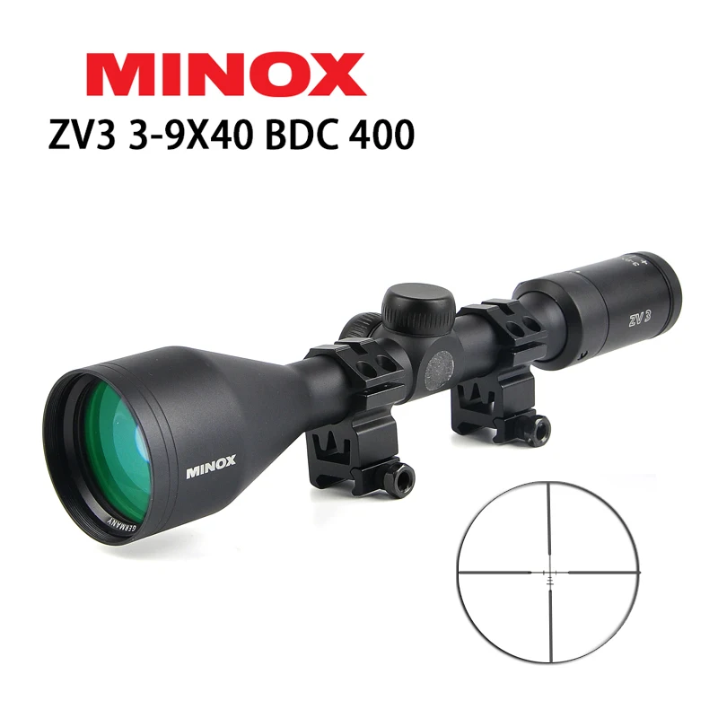 Minox ZV 3 9x40 BDC 400 тактический прицел охотничьи прицелы снайперская Шестерня длинные