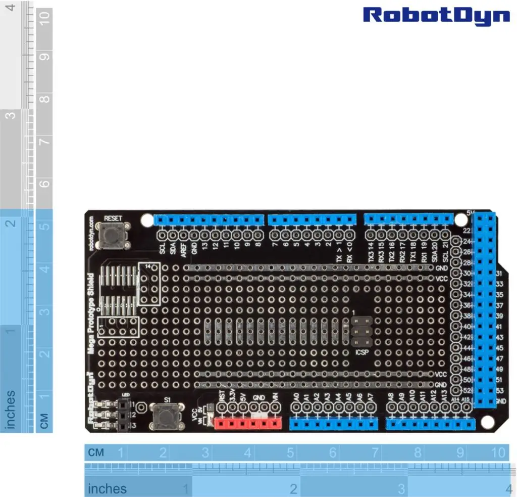 Прототип Щит Mega для Arduino (собранный)|shield system|shield lifeprototype pc |