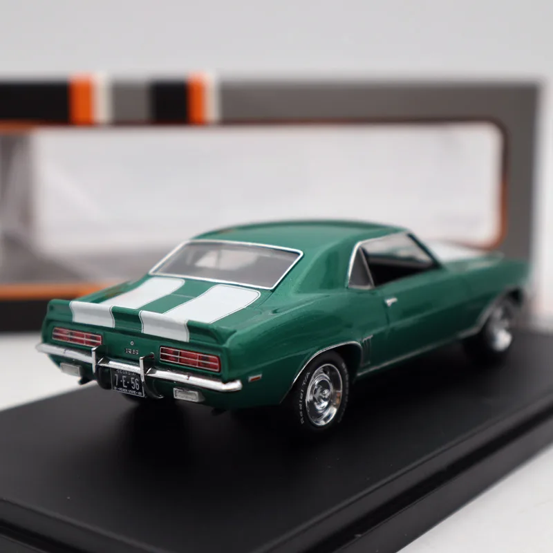 Премиум X 1:43 Chevrolet Camaro RS 1969 металлик Зеленый PRD549 литье под давлением модели Ограниченная серия Коллекция игрушек автомобиль