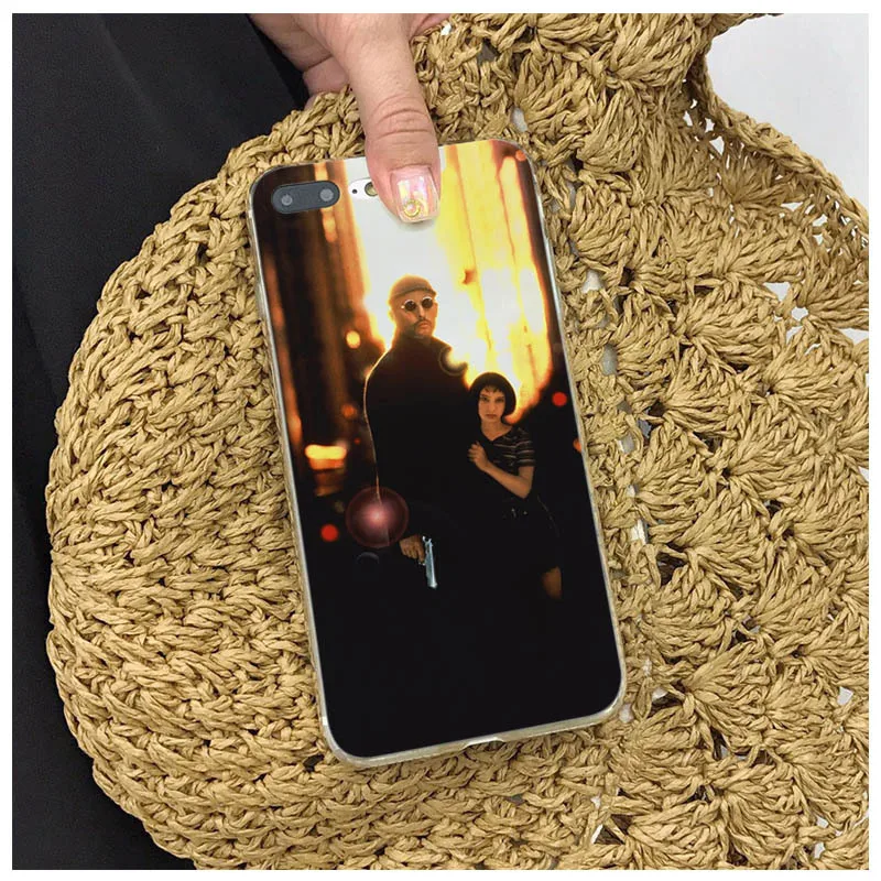Leon Matilda Натали Портман фильм плакат чехол для телефона мягкий ТПУ Apple iPhone 6 6plus 6s 7 8