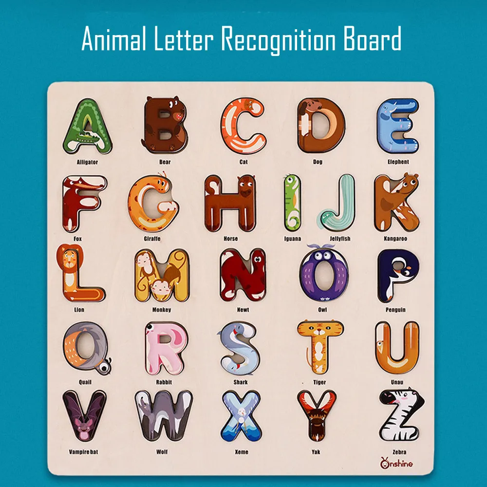 Multicolour Digital Alphabet Puzzle Board Wooden Birthday Boy Girl Educational Toy right colors non-toxic wood | Игрушки и хобби