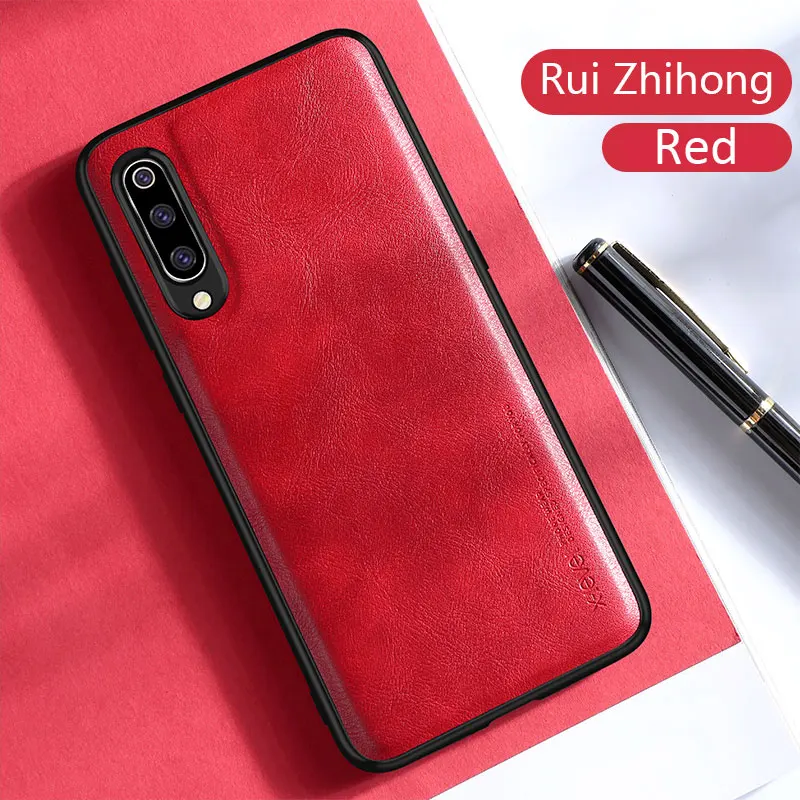 Red X-Level винтажный Чехол для Xiaomi mi 9 Pro/mi 9 SE Ретро X Level Матовый кожаный Задний защитный чехол - Цвет: Red