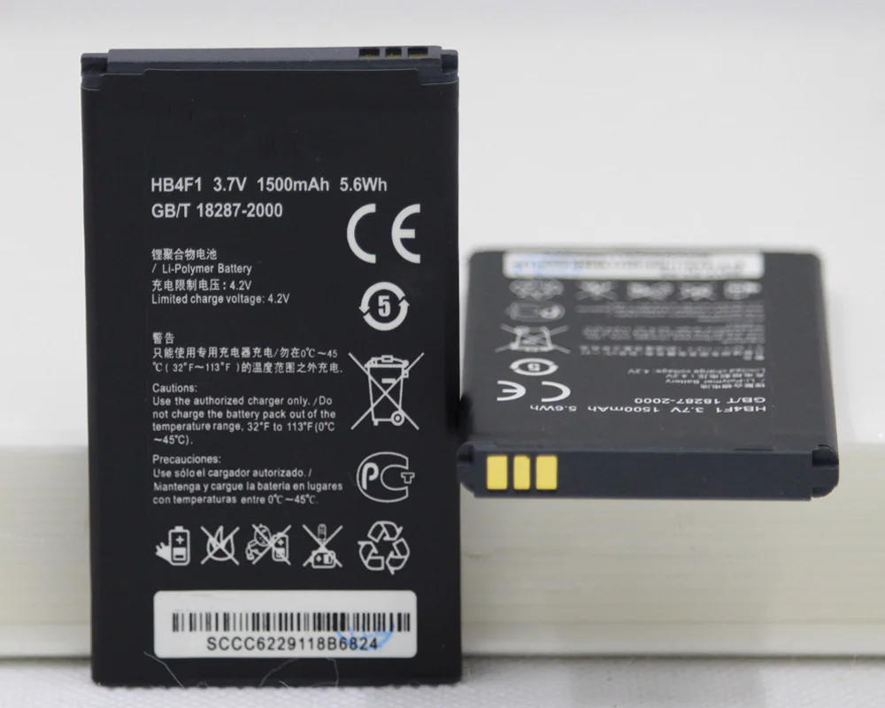 5 шт./лот новый аккумулятор HB4F1 1500 мАч для Huawei M860 Ascend U8800 IDEOS X5 E5832 | Мобильные