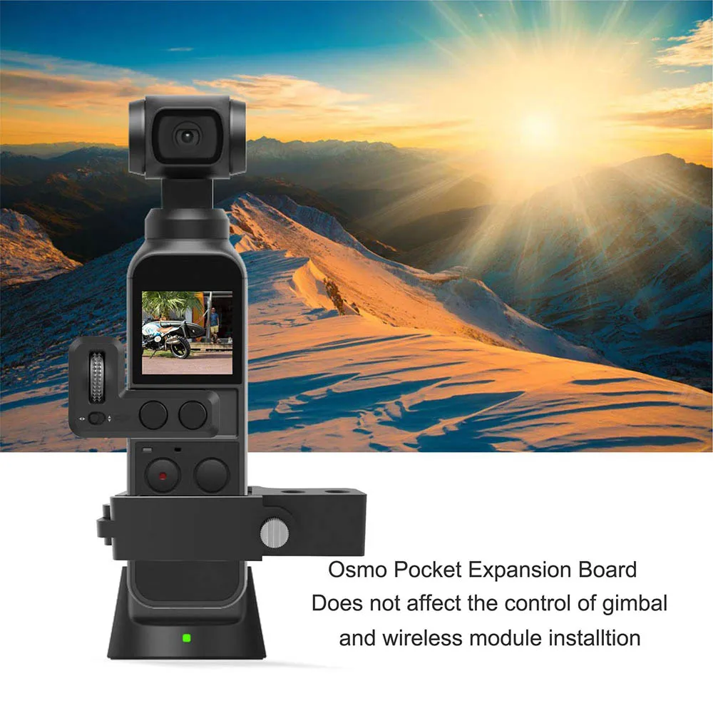 DJI Osmo карманные аксессуары Алюминиевый сплав удлинитель фиксированный держатель