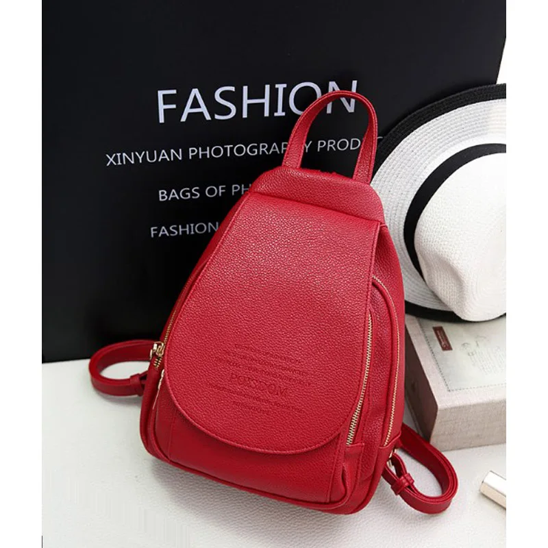 Мода плеча рюкзак для женщин Новинка 2018 года волна женский PU дикий Мумия сумка