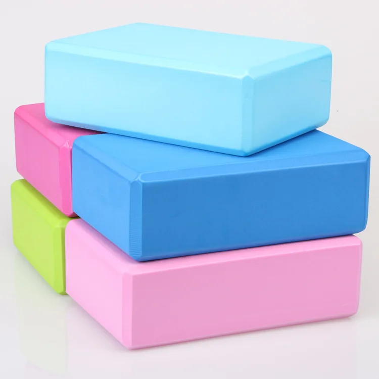

EVA yoga brick eco-friendly multicolour thickening yoga bricks yoga fitness