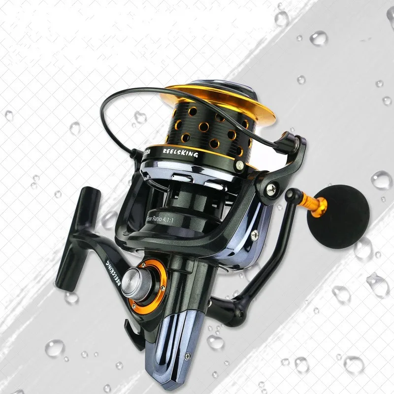 Battlesea Sharky III инновационная водостойкая спиннинговая катушка 18 кг максимальная