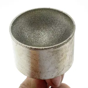 20-50 мм 34-2 дюйма зернистость 80 Алмазный монтажный точечный Сферический вогнутый шлифовальный бит нефритовый инструмент для резьбы скульптурные бусины камни драгоценные камни