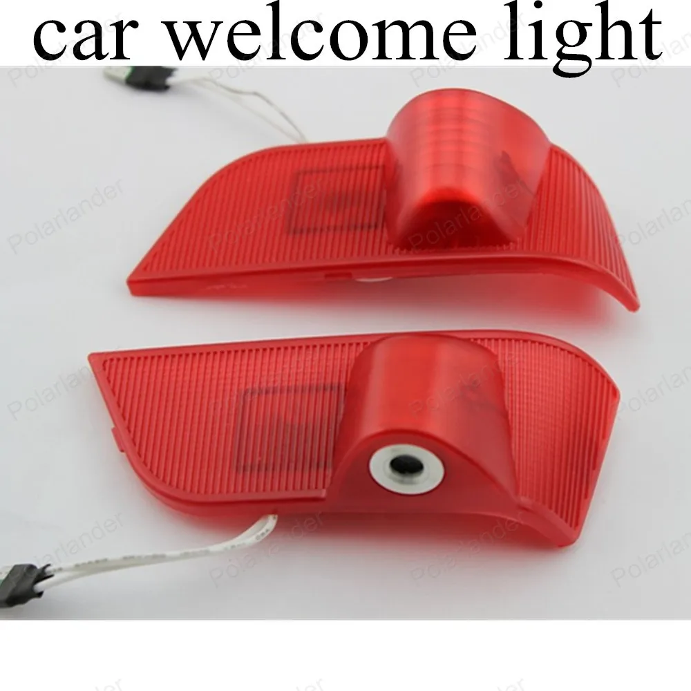 2 шт./лот Led авто Логотип Эмблема Лазерная лампа 3 Вт LED дверь автомобиля Шаг