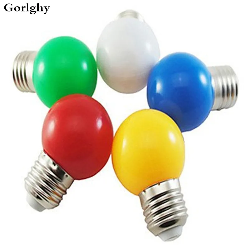 1 шт. Вт E27 светодиодный круглый светильник G45 8 SMD 2835 декоративный белый зеленый