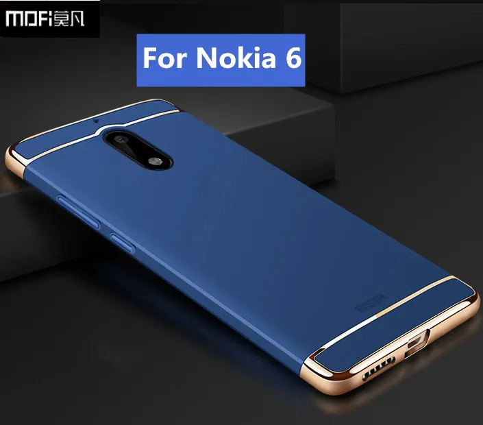 

Чехол для Nokia 6, чехол для Nokia6 5,5 дюйма, оригинальный жесткий защитный чехол MOFi для задней панели телефона, чехол для Nokia 6