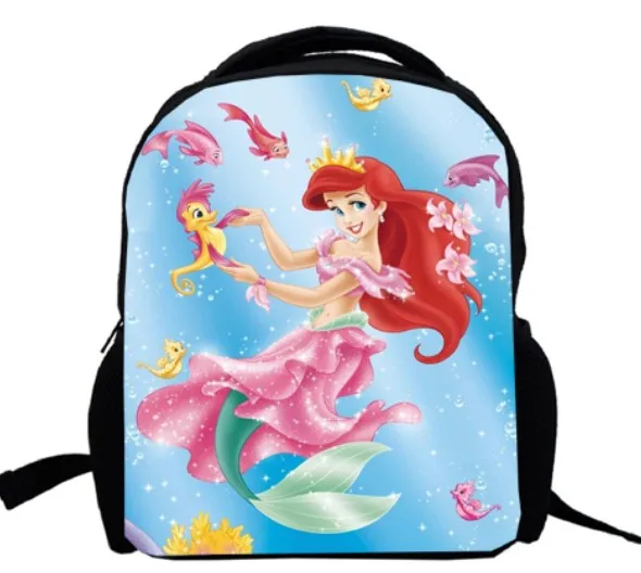 Рюкзак с русалочкой для девочек 15 дюймов двухслойный на заказ | Багаж и сумки