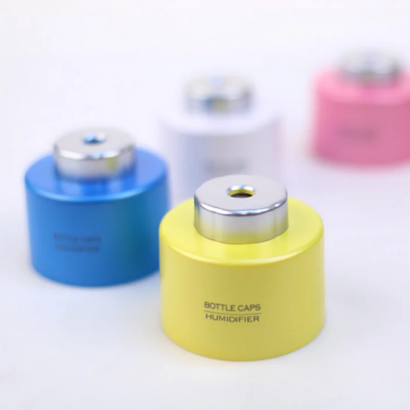 4 цветов автомобилей мини Увлажнитель Воздуха USB Бутылки 5 В 1.5 Вт Cap