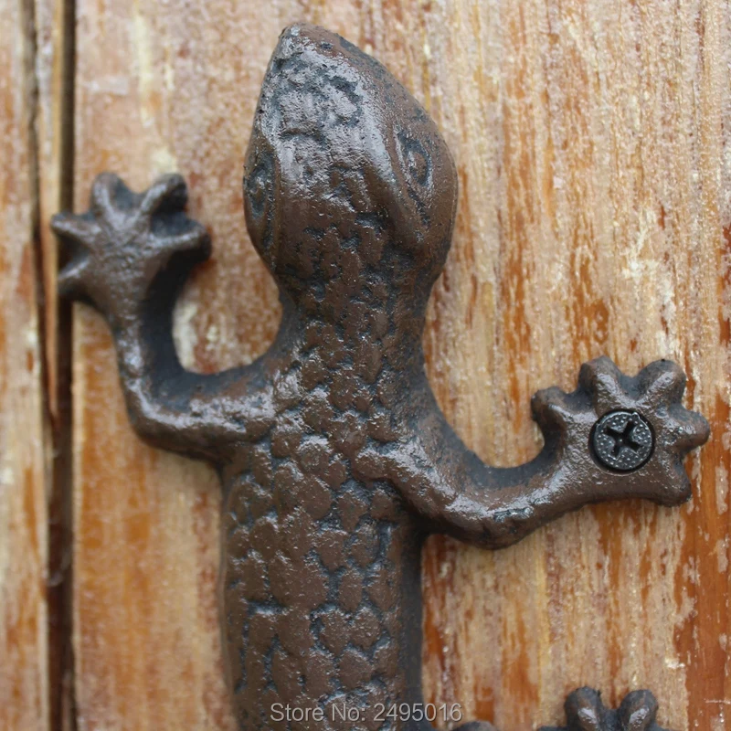 Чугунный крючок Gecko бытовой для хранения коллекционные крючки ключей