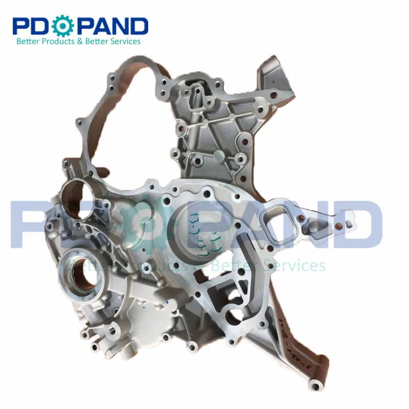 ZD30 ZD30DDTI масляный насос ГРМ Крышка 13034-VX00A для Nissan PATROL Y61 URVAN E25 NAVARA D22 3,0 DTI/DCI