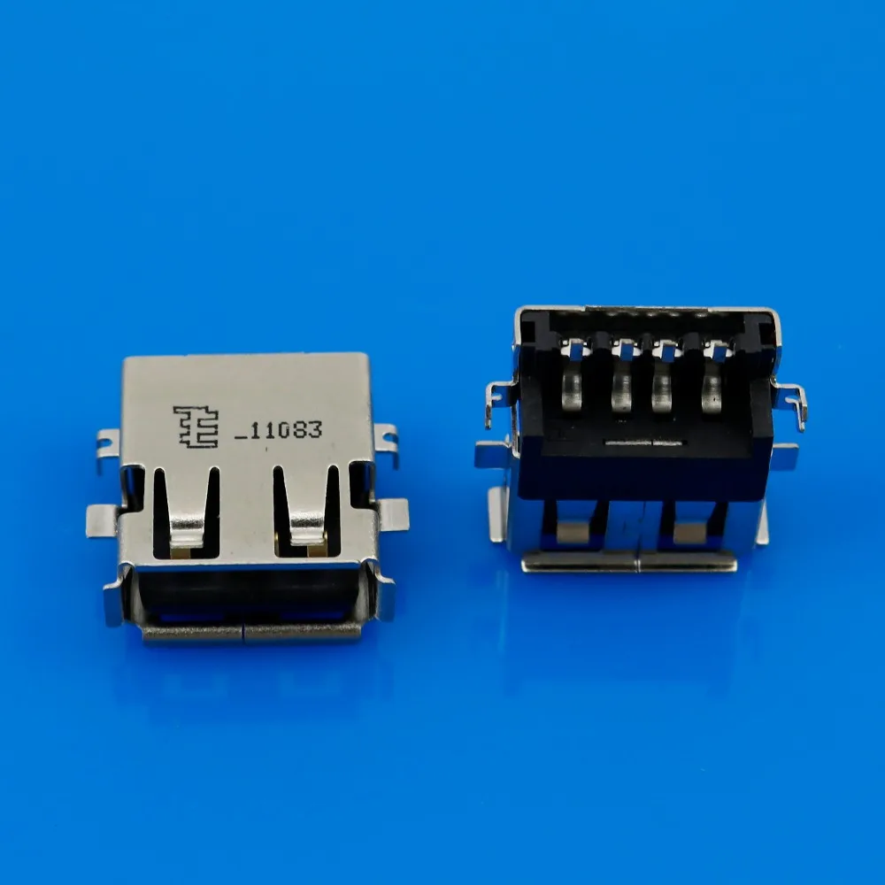 Новый гнездовой разъем USB 2 0 USB-порт для ноутбука Lenovo Asus и т. Д. медный вниз US-200 |