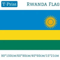 90150cm6090cm4060cm1521cm flag of rwanda 3x5ft world cup national day sports games sports meeting gift