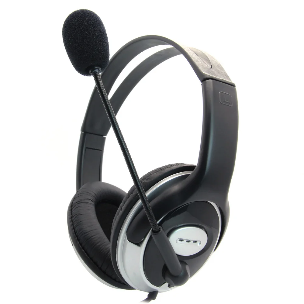 KOMC Speaker Stereo Bass Multimedia Studio Super Sound USB Micro Earphone Headset Headphone For PS3 Games With Free Shipping | Электроника