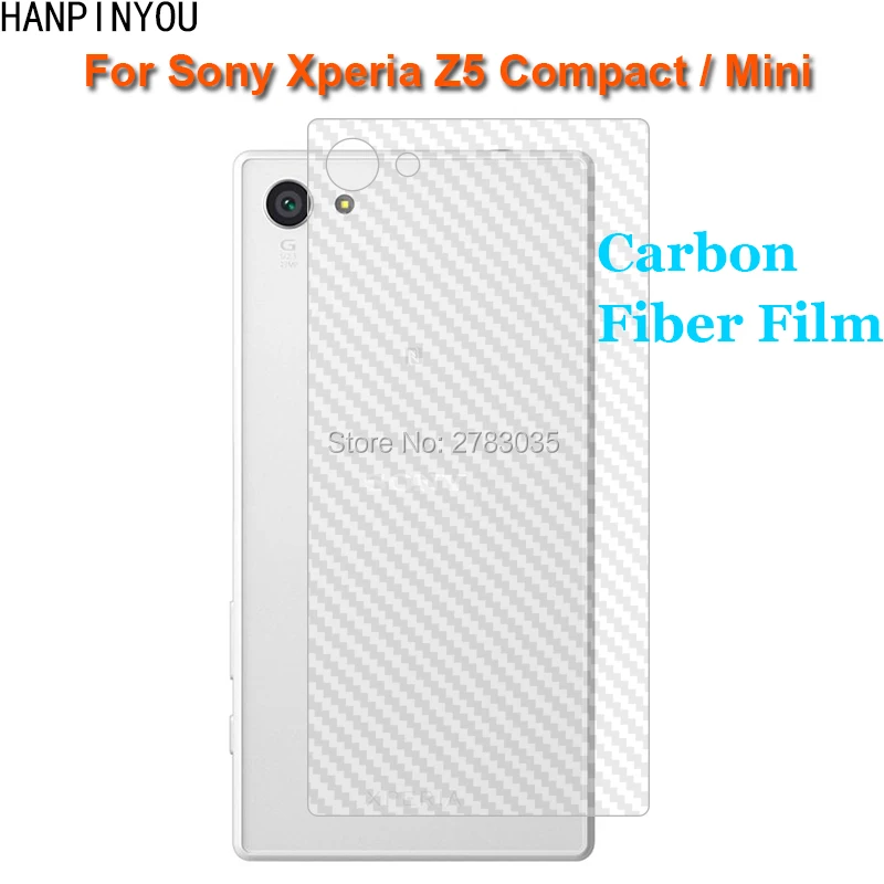 Для Sony Xperia Z5 Compact/Mini 4 6 &quotпрочная 3D прозрачная защитная пленка для задней панели