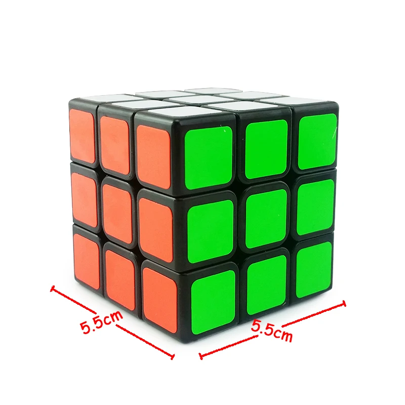 3x3x3 Магический кубик скоростная головоломка игрушки для детей радужная