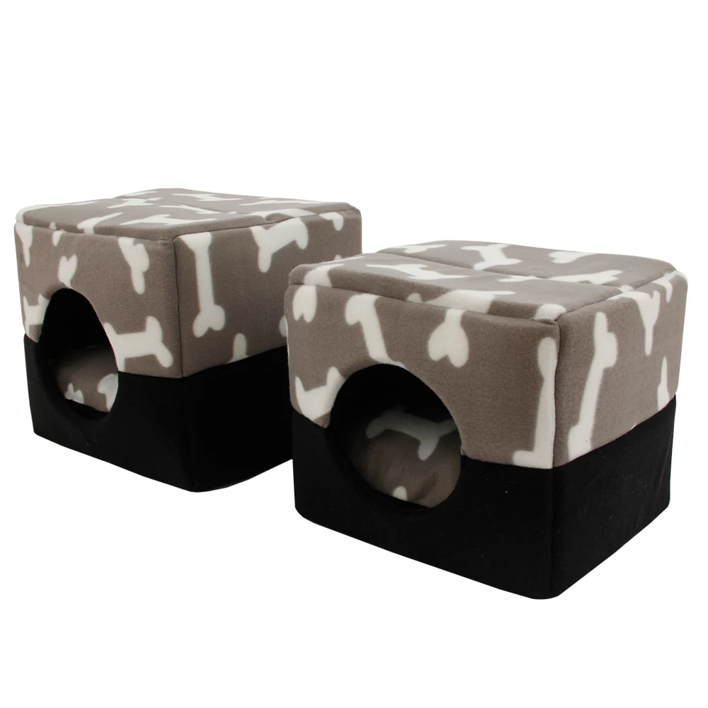 Многофункциональная трехместная кровать для собак хлопковый питомник домашних